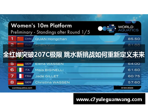 全红婵突破207C极限 跳水新挑战如何重新定义未来